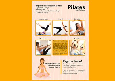 Pilates A5 Flyer